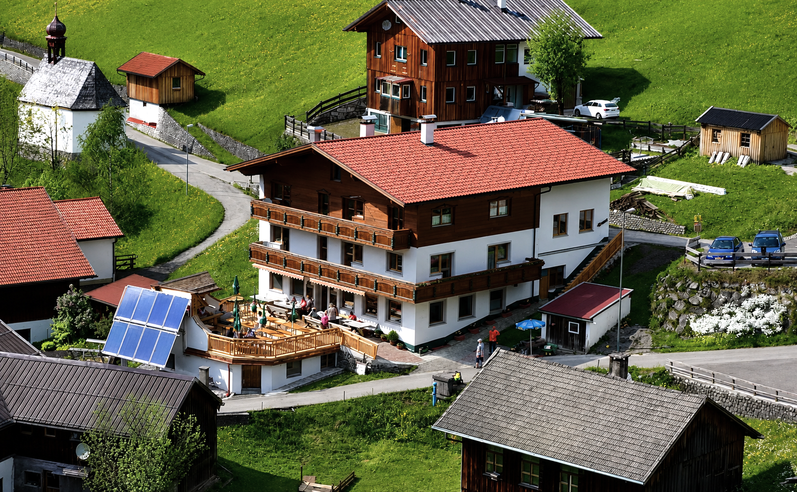 Das Alpengasthaus in Mitteregg